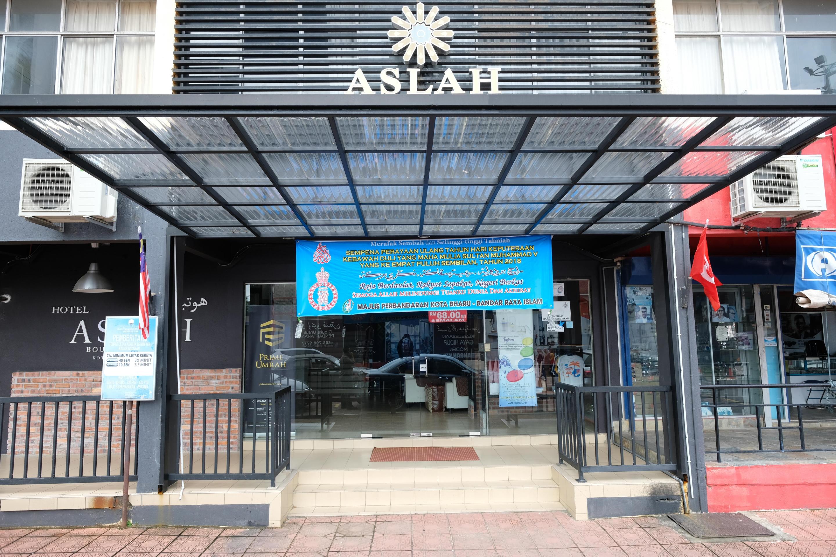 Oyo 559 Aslah Boutique Hotel Kota Bharu Esterno foto